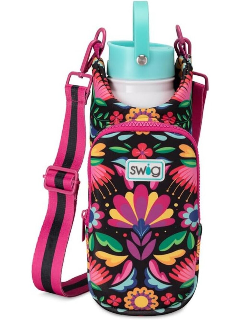 Stylish Hands-Free Water Bottle Sling Bag with Pocket - Perfect for On-the-Go!